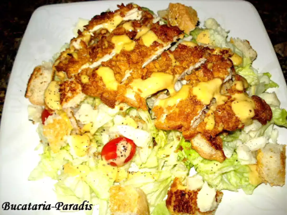 BLT CHICKEN SALAD(SALATA CU PIEPT DE PUI) - poza 3