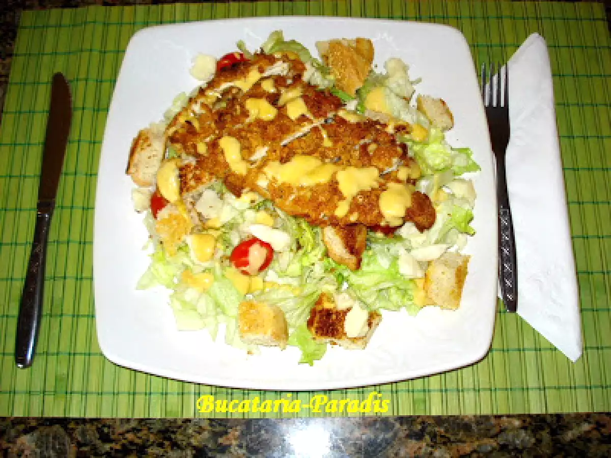BLT CHICKEN SALAD(SALATA CU PIEPT DE PUI) - poza 6