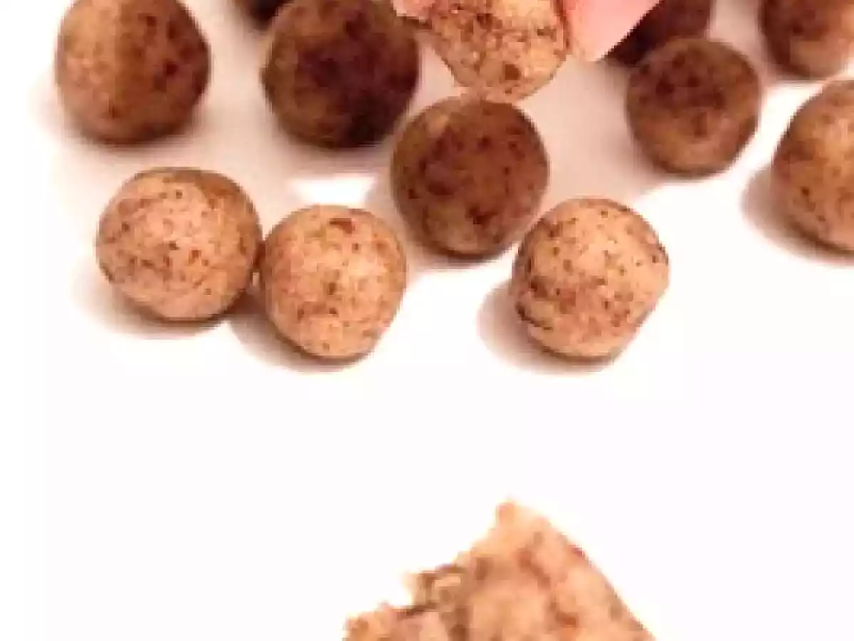 Bomboane de ciocolata cu umplutura de migdale - poza 2