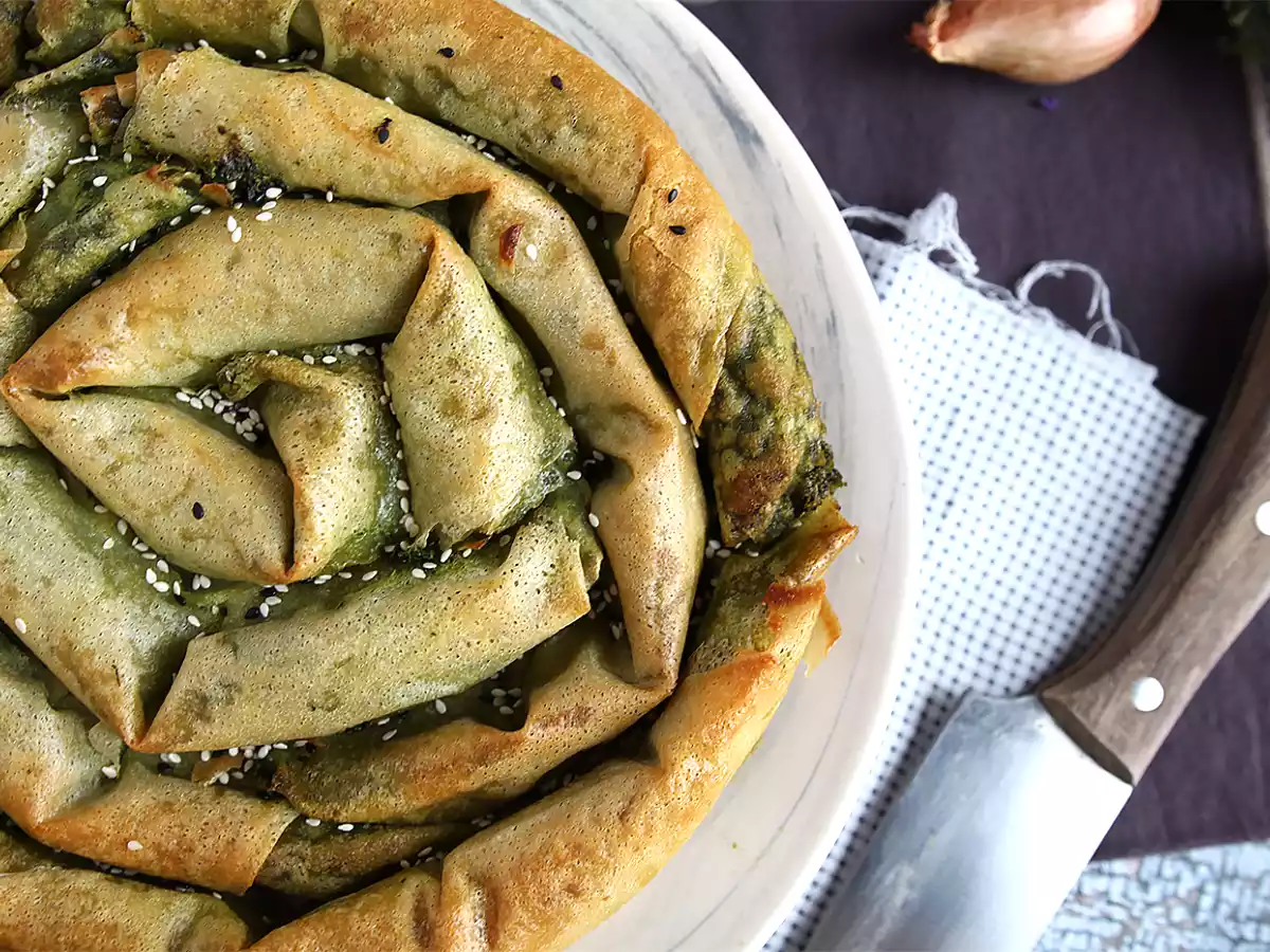 Börek, delicatesa turceasca cu spanac - poza 2