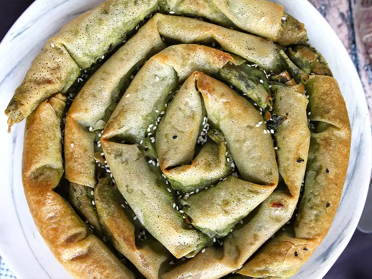 Börek, delicatesa turceasca cu spanac - poza 4