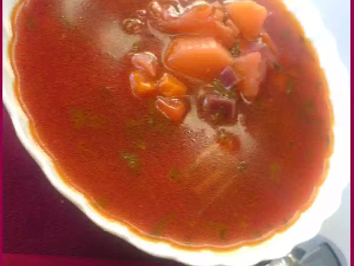 BORS DE CARTOFI CU SFECLA ROSIE !