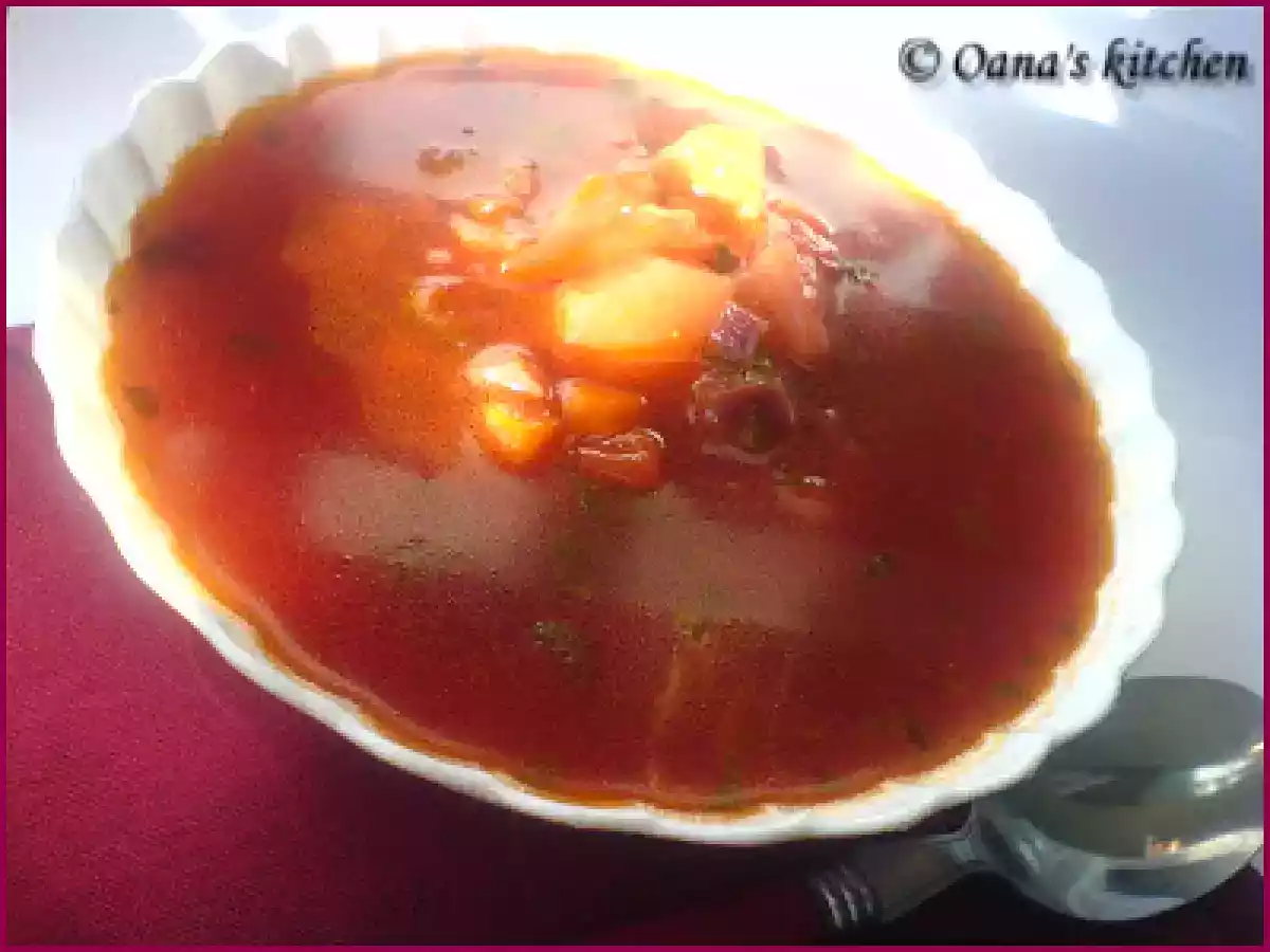 BORS DE CARTOFI CU SFECLA ROSIE ! - poza 2