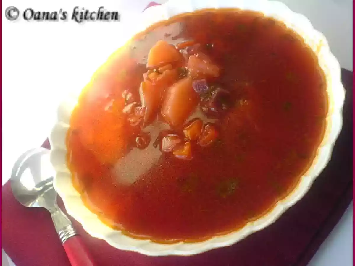 BORS DE CARTOFI CU SFECLA ROSIE ! - poza 3