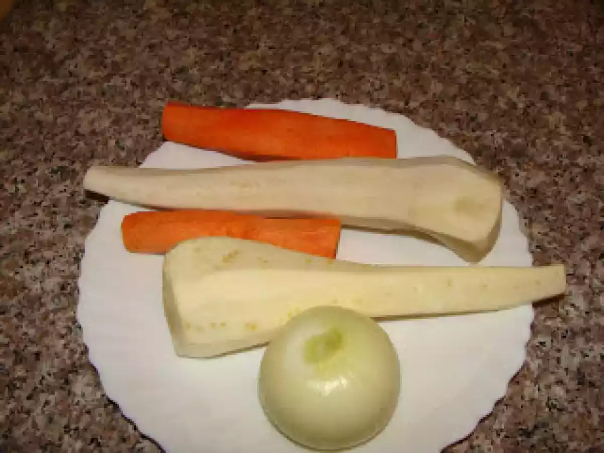 Bors de fasole boabe cu scarita afumata - poza 3