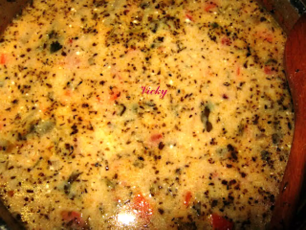 Bors de pui cu orez si dres cu smantana - poza 19