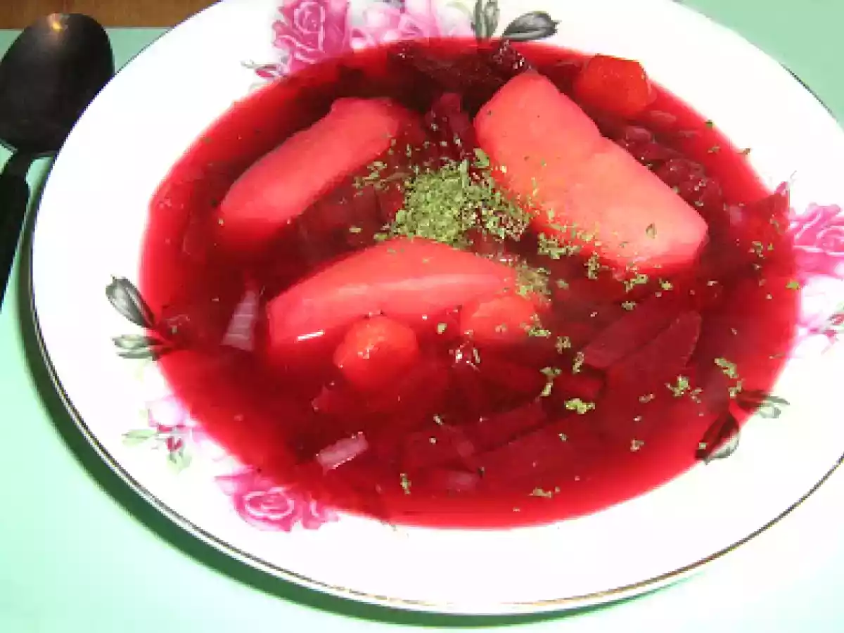 Bors de sfecla ucrainean - varianta de post!