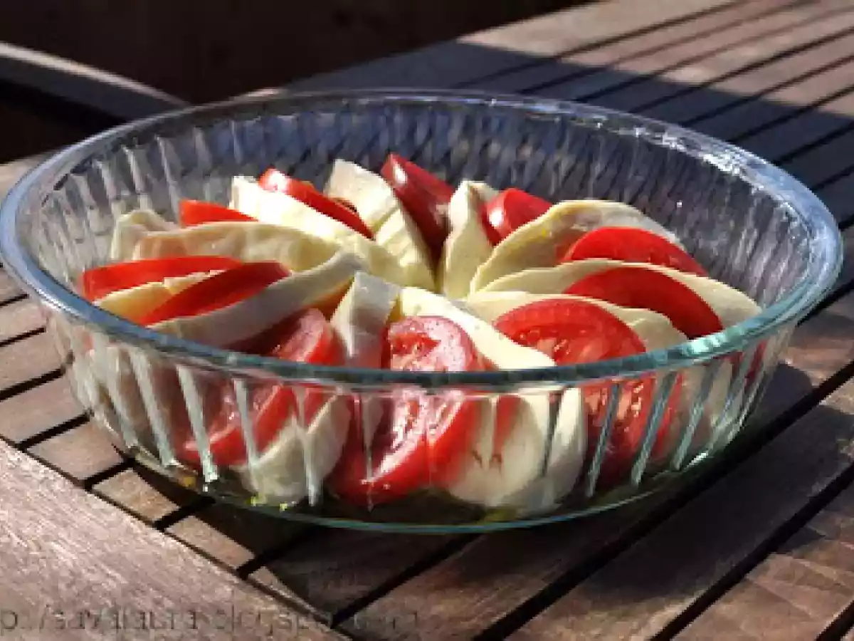 Branza cu rosii la cuptor - poza 2