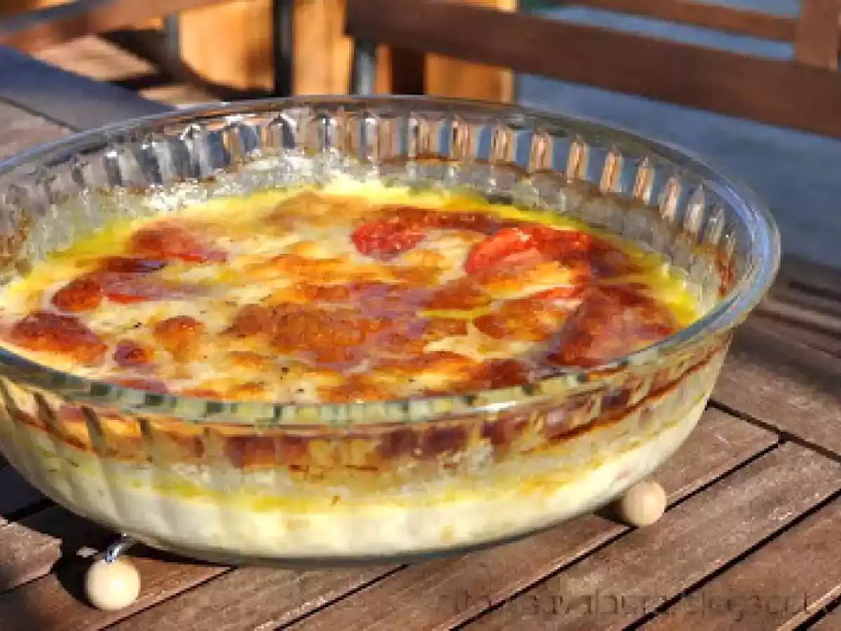 Branza cu rosii la cuptor - poza 4