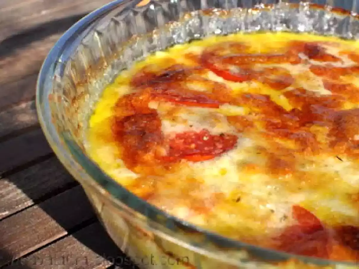 Branza cu rosii la cuptor - poza 5