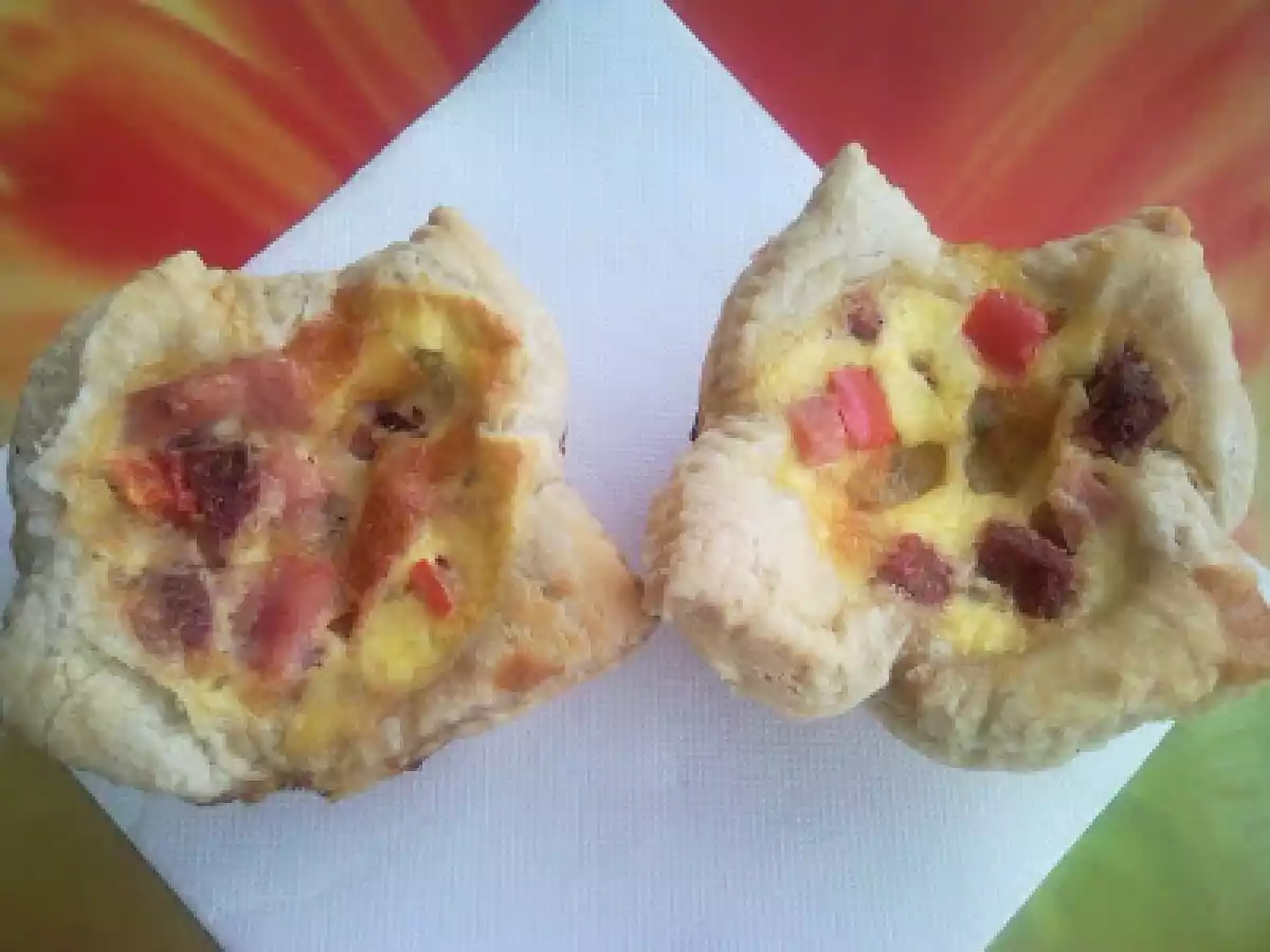 Briose aperitiv din foietaj