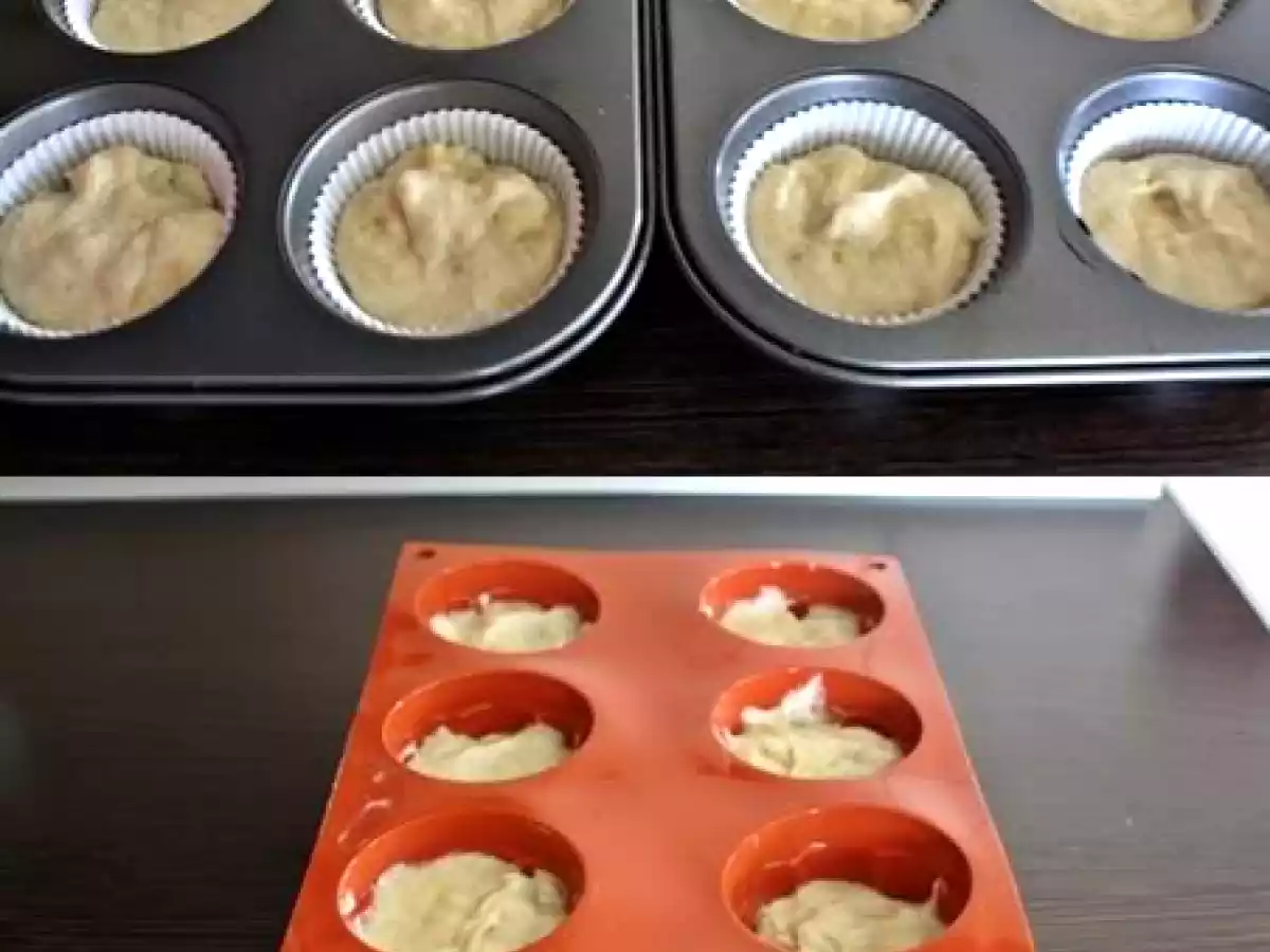 Briose cu banane, super pufoase - poza 3