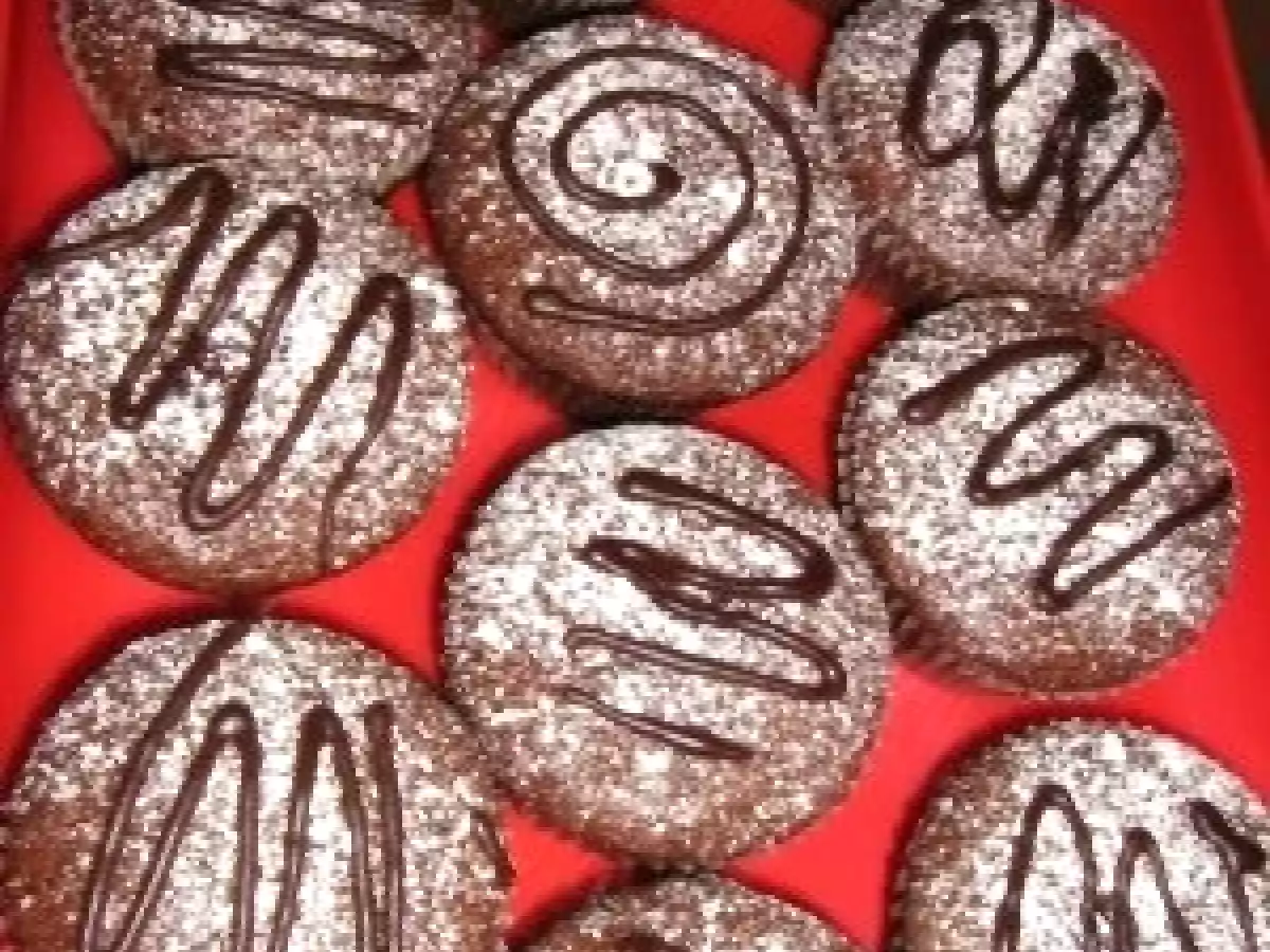 Briose cu cacao si visine - poza 3