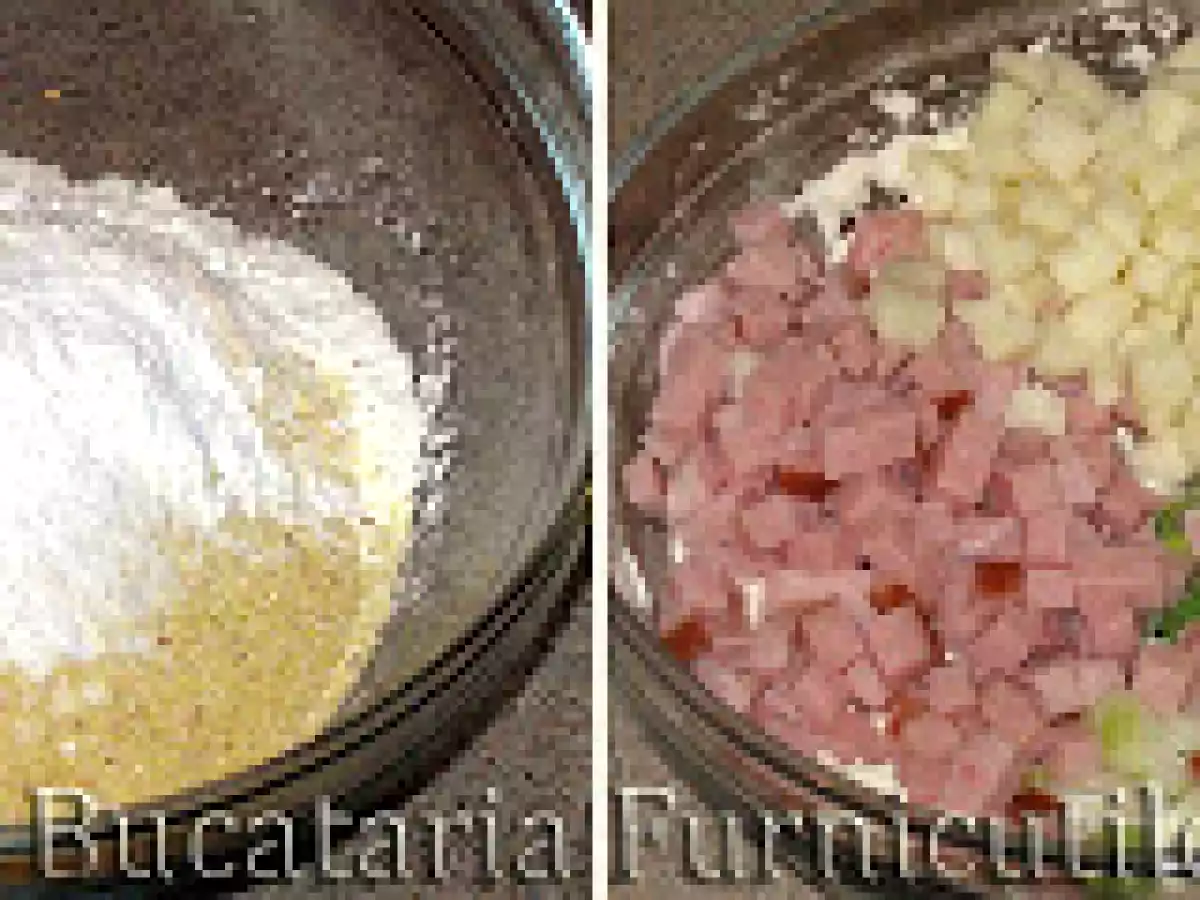 Briose cu Cascaval si Sunca - poza 3