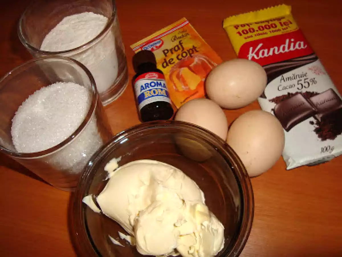 Briose cu ciocolata - poza 2