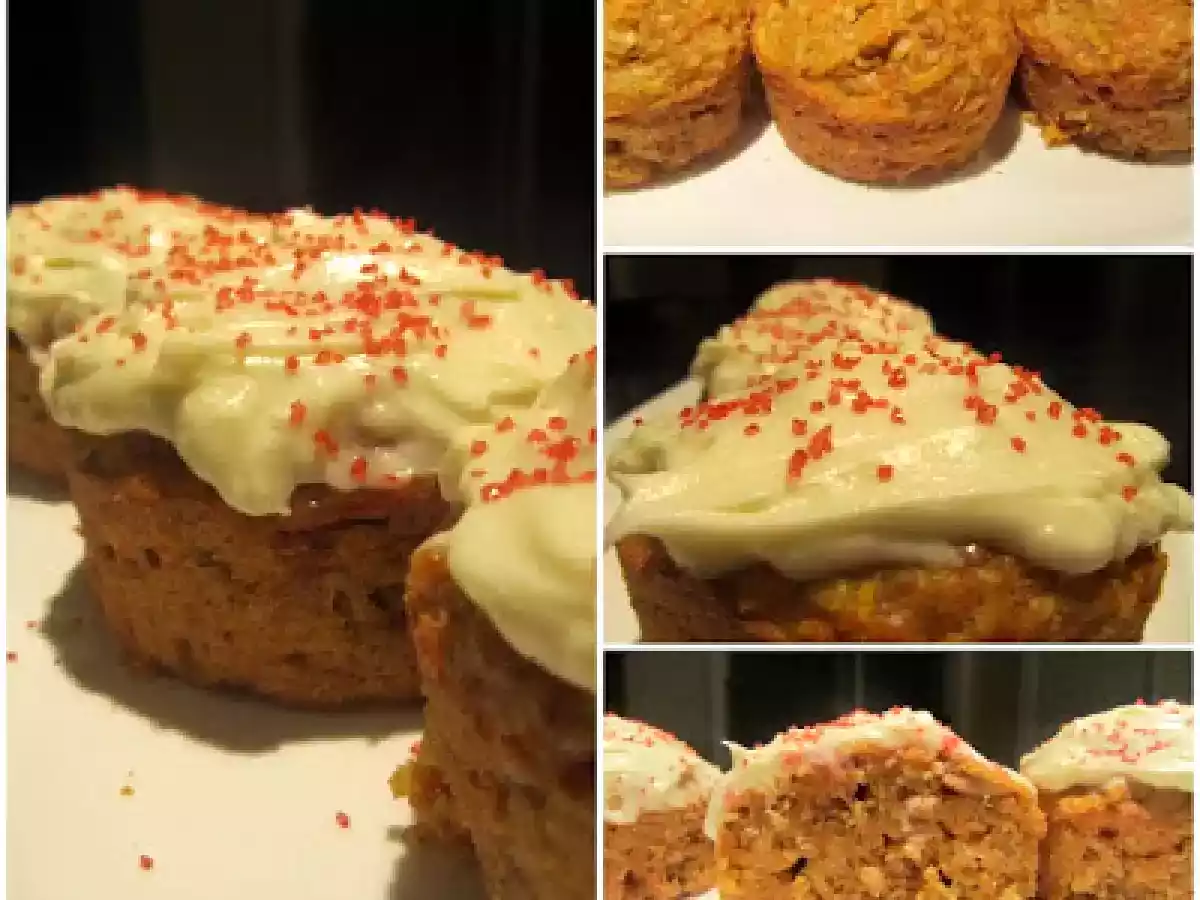 BRIOSE CU MORCOV/CARROT MUFFINS
