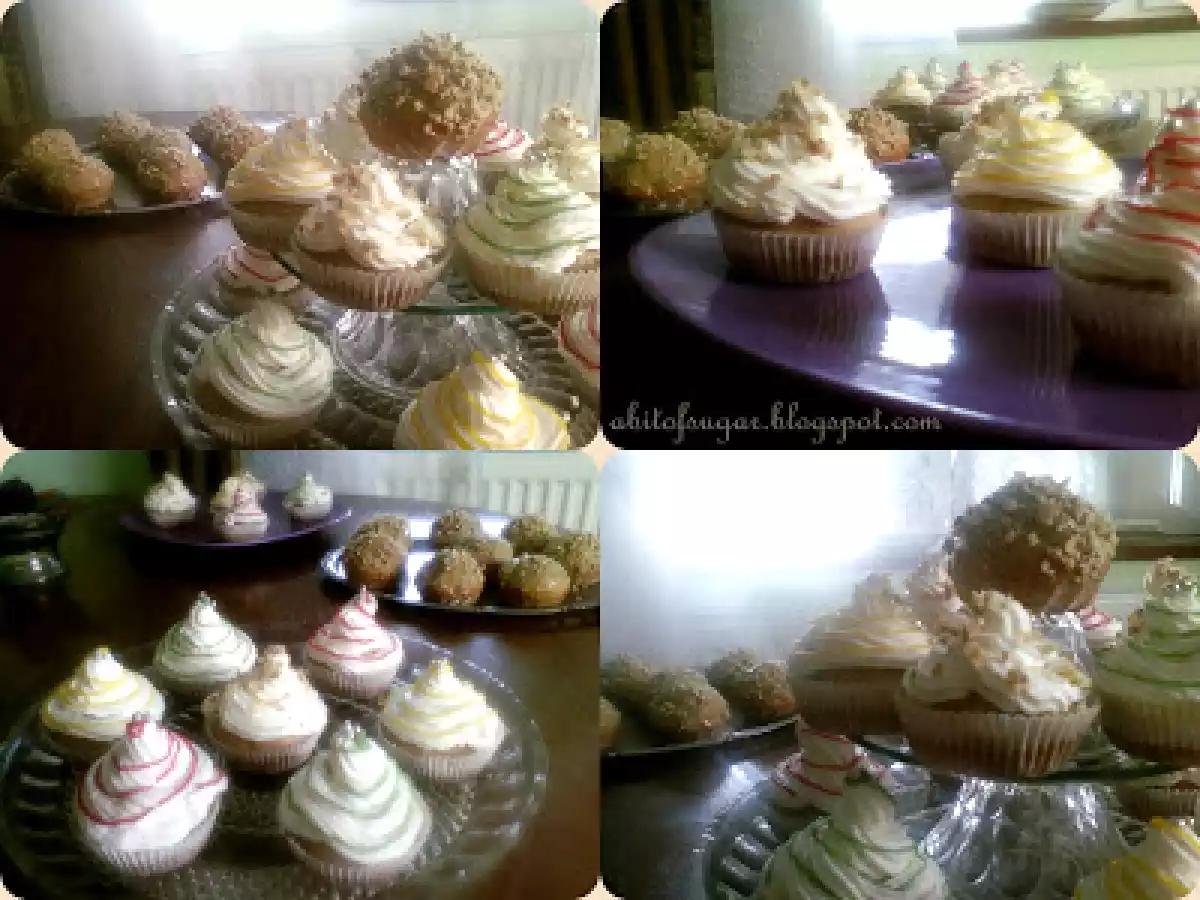 Briose cu ness si nuci