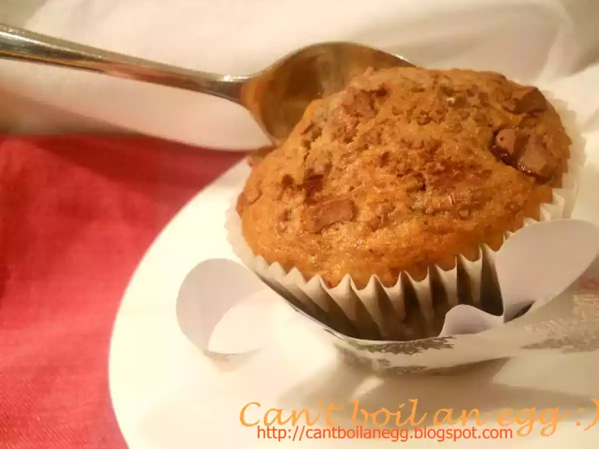 Briose cu nuca, banane si scortisoara - poza 4