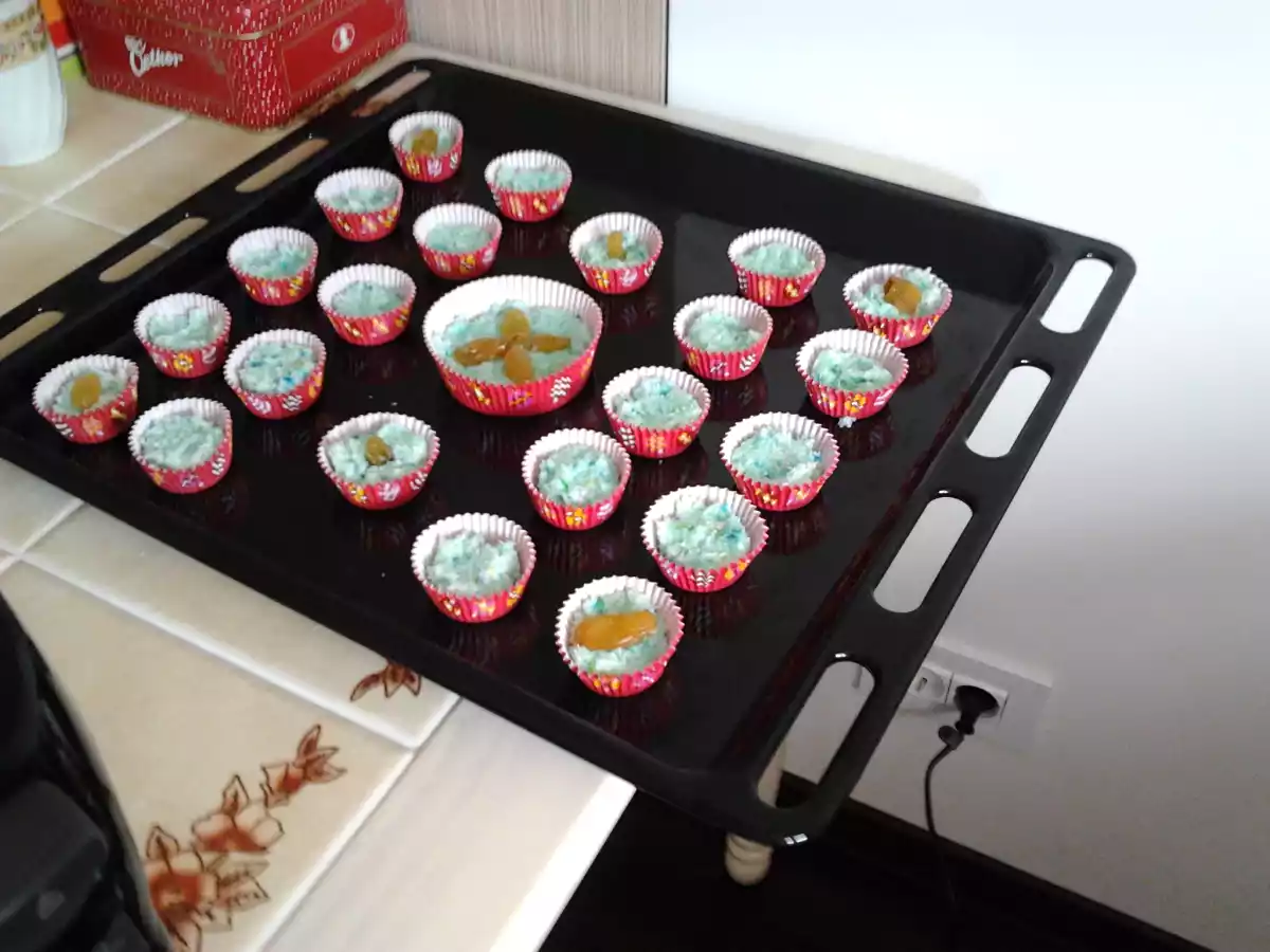 Briose cu nuca de cocos