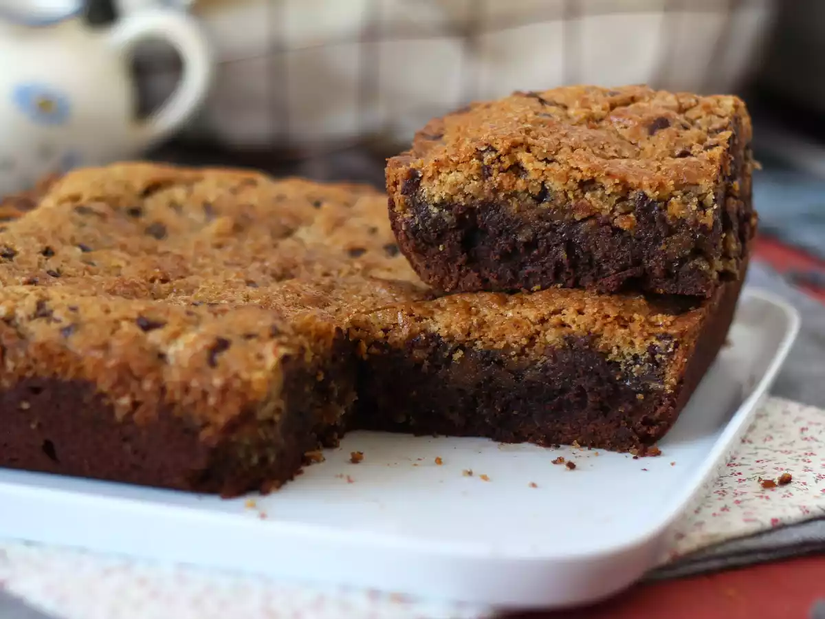 Brookies, combinația perfectă dintre o brownie și un fursec - poza 3