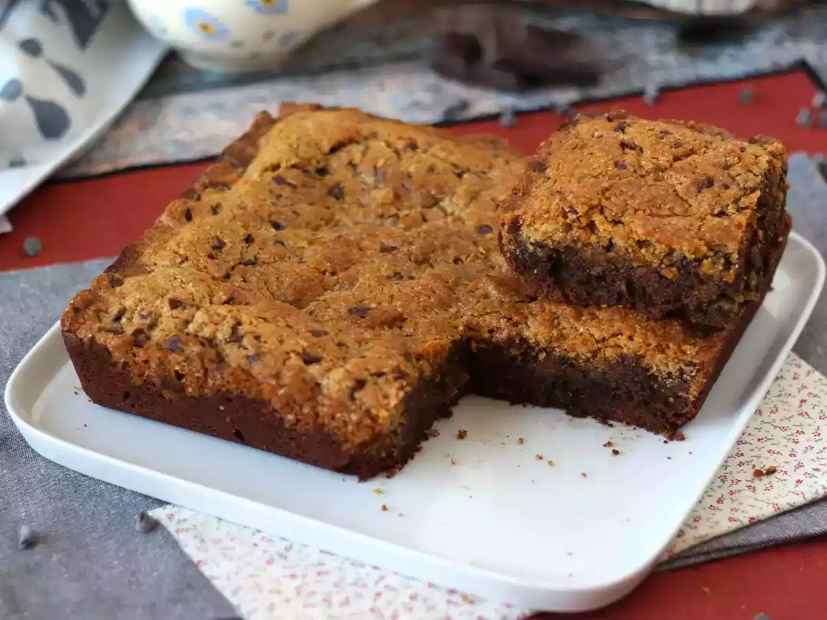 Brookies, combinația perfectă dintre o brownie și un fursec - poza 5