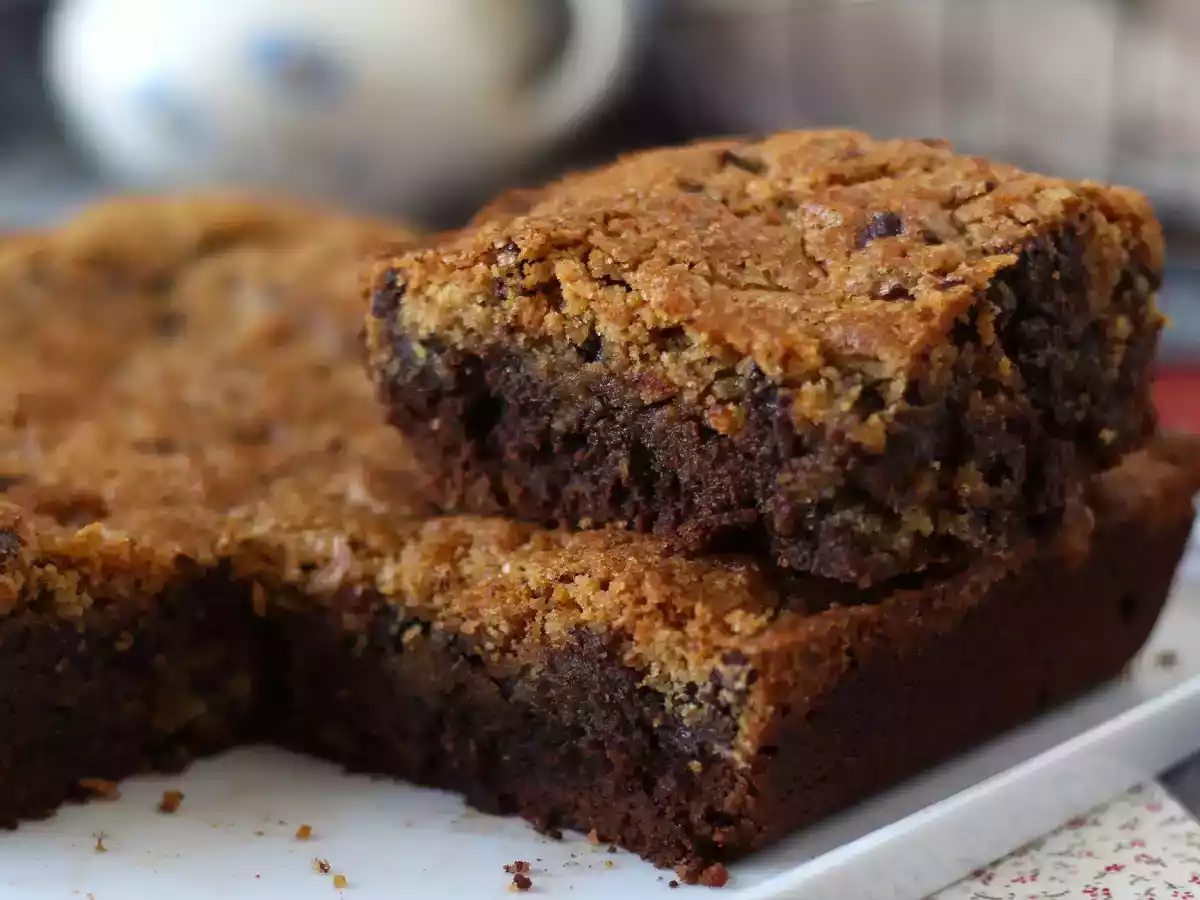 Brookies, combinația perfectă dintre o brownie și un fursec - poza 7
