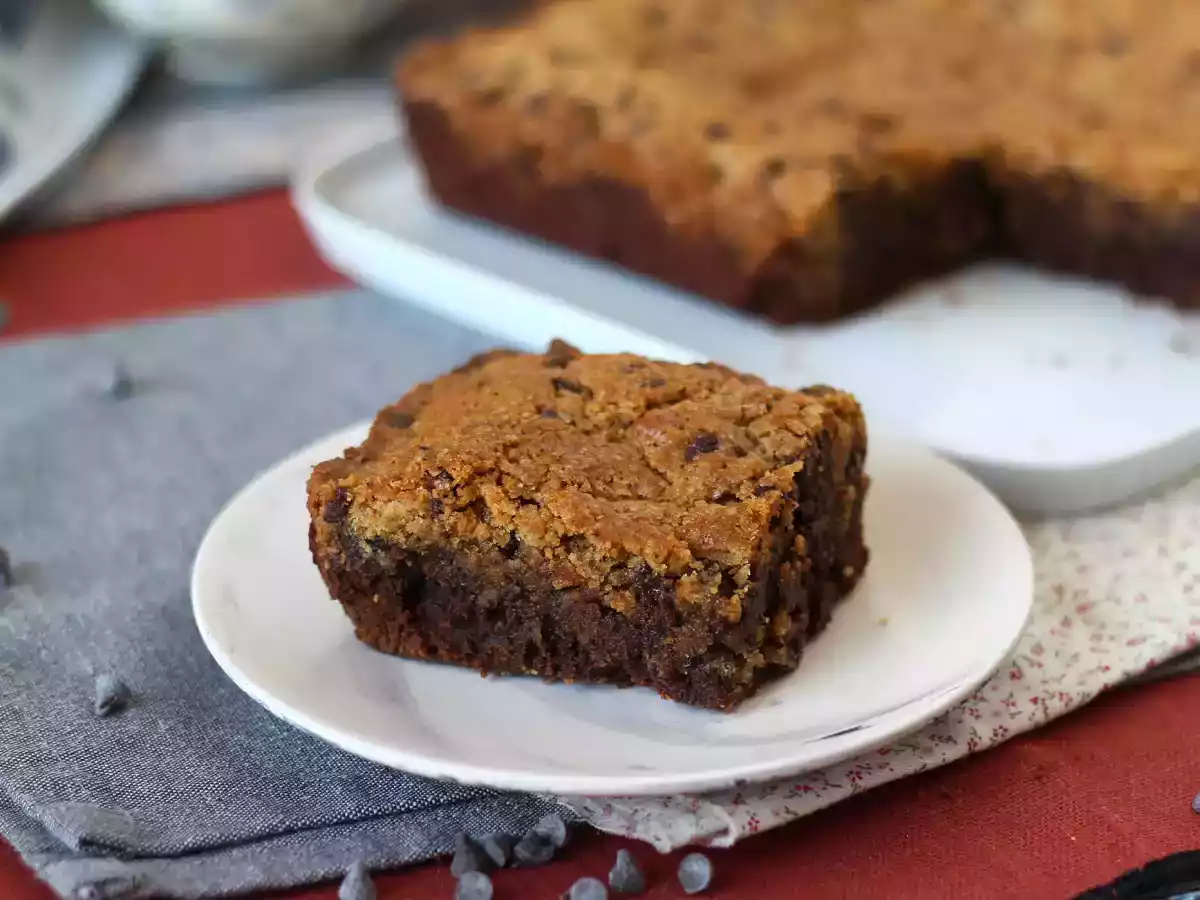 Brookies, combinația perfectă dintre o brownie și un fursec - poza 8