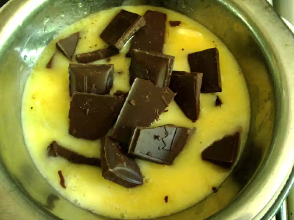 Brownie cu branza si visine - poza 3