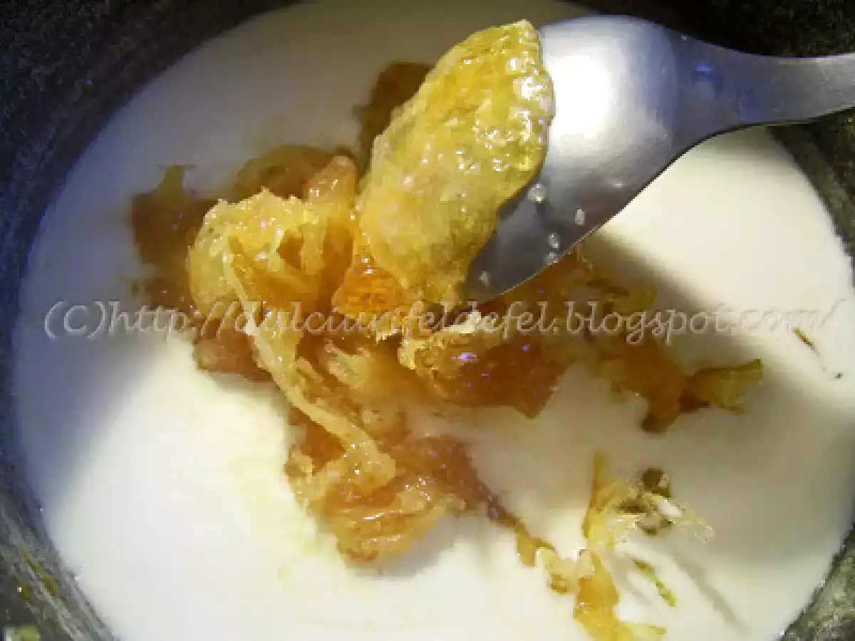 Brownie cu nuca si caramel - poza 7