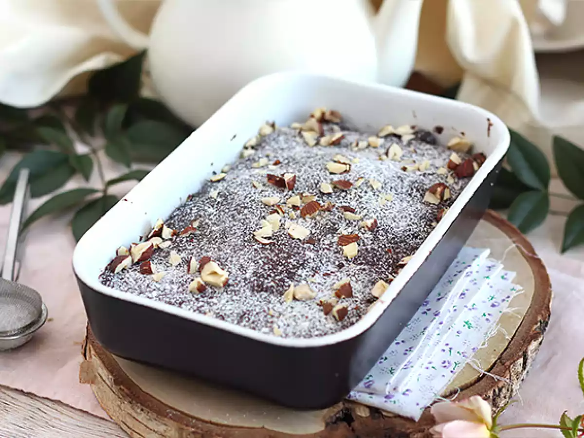 Brownie la microunde - poza 5