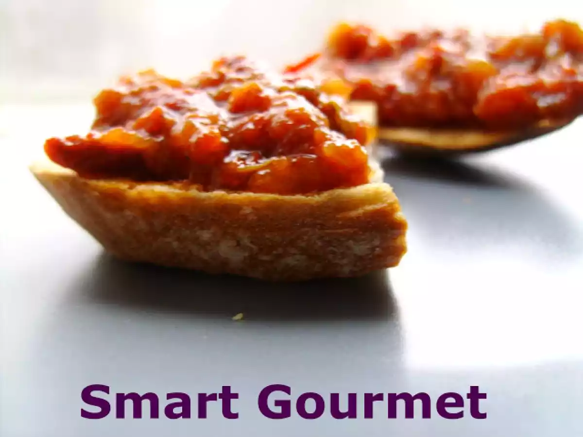 Bruschette cu zacusca