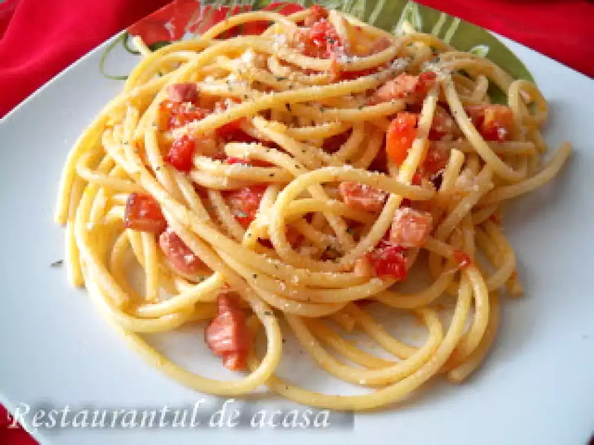 Bucatini all'amatriciana