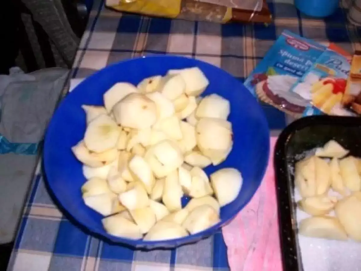 Budinca cu mere la cuptor - poza 3