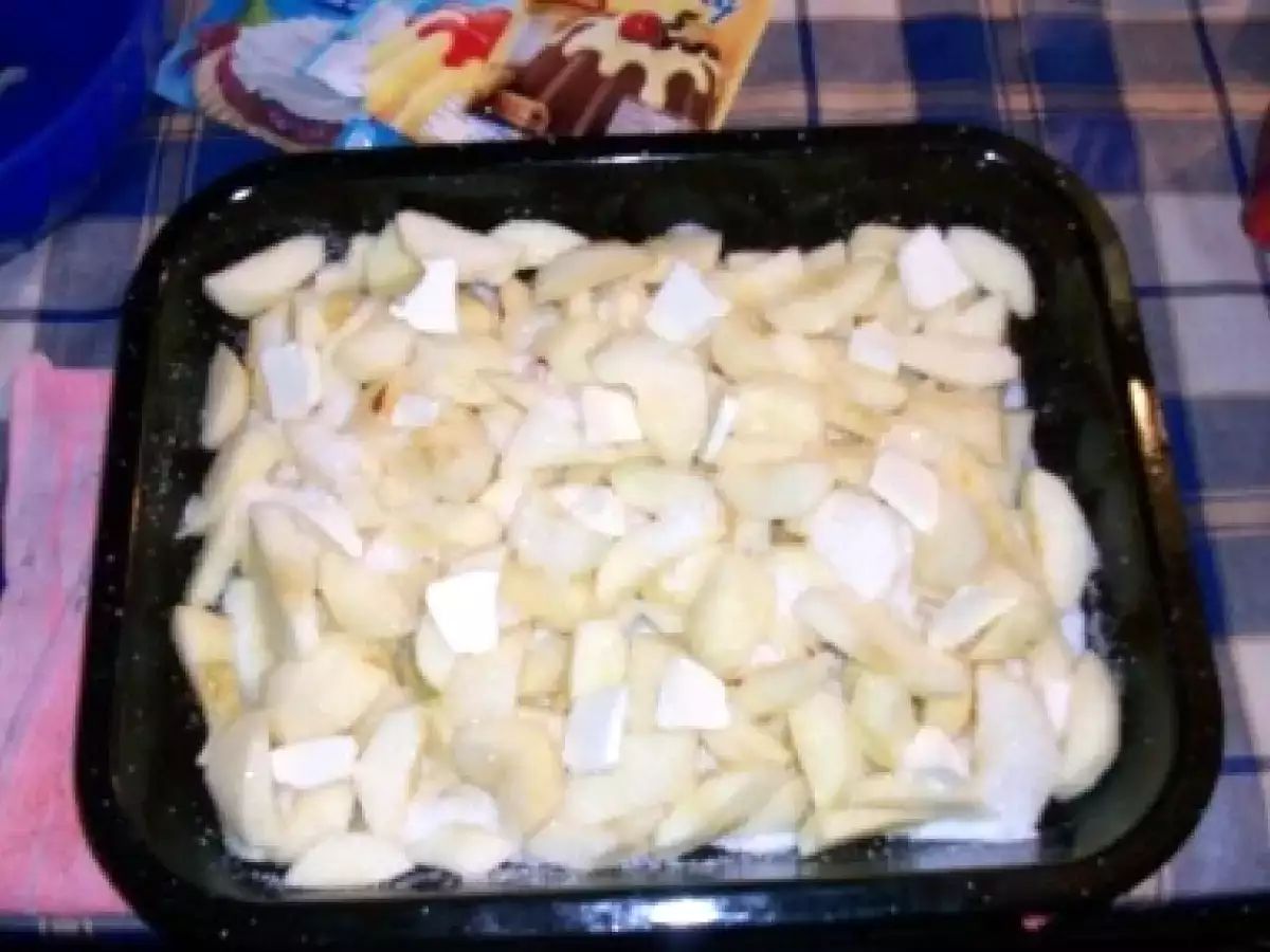 Budinca cu mere la cuptor - poza 5