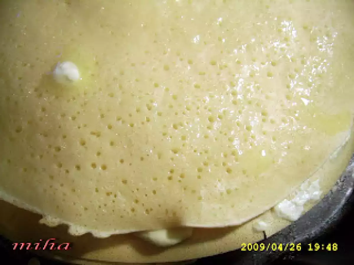 Budinca de clatite cu branza - poza 4