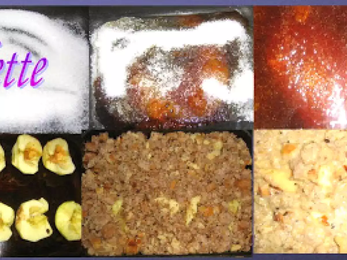 Budinca de cozonac cu mere - poza 3