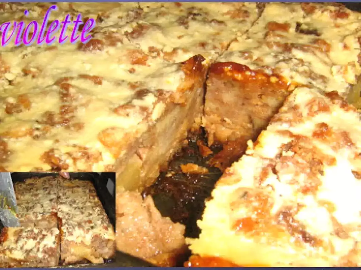 Budinca de cozonac cu mere - poza 5