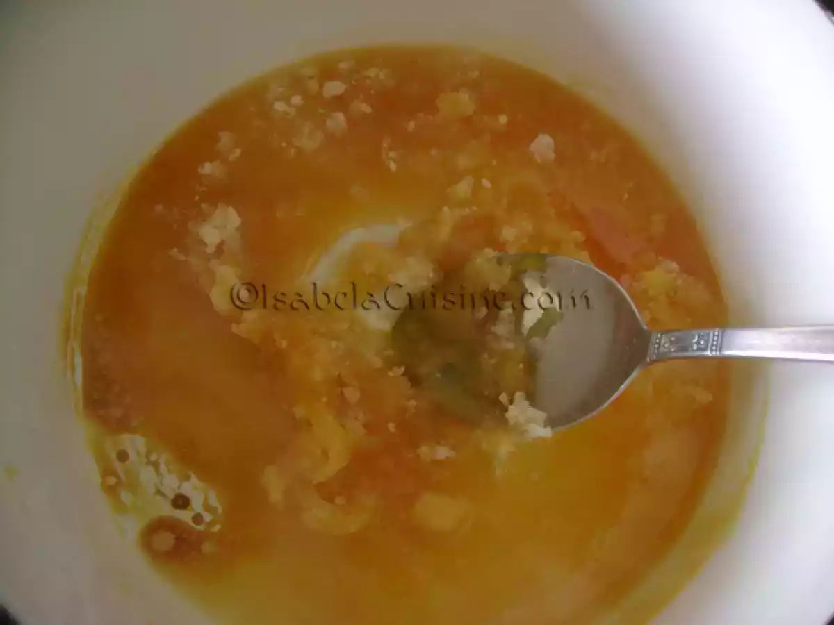 Budinca de croissante caramelizata - poza 4