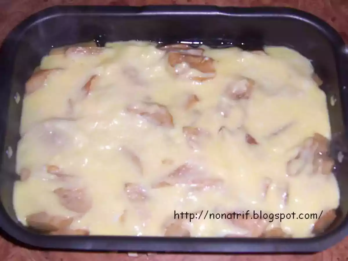 Budinca de gris cu mere - poza 2