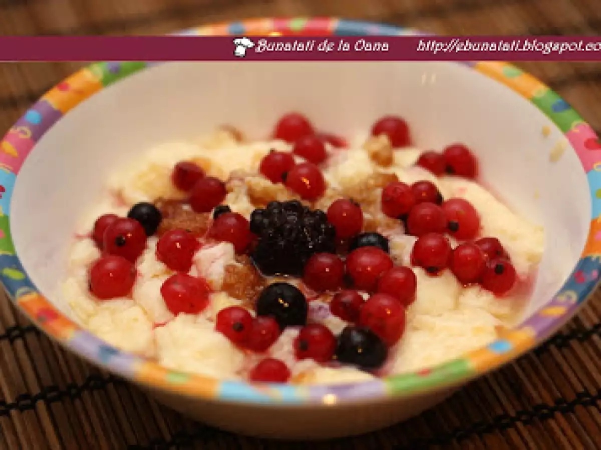 Budinca de gris cu zahar ars - poza 2