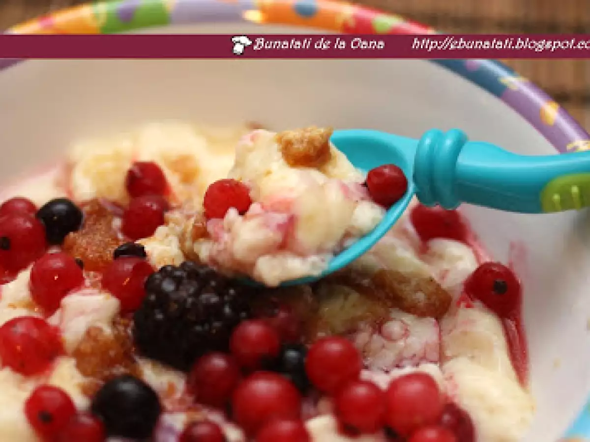 Budinca de gris cu zahar ars - poza 3