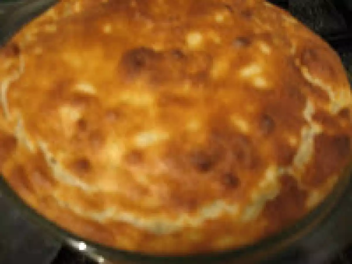 Budinca de orez cu banane