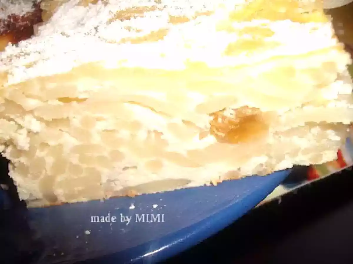 BUDINCA DE PASTE CU BRANZA - poza 5