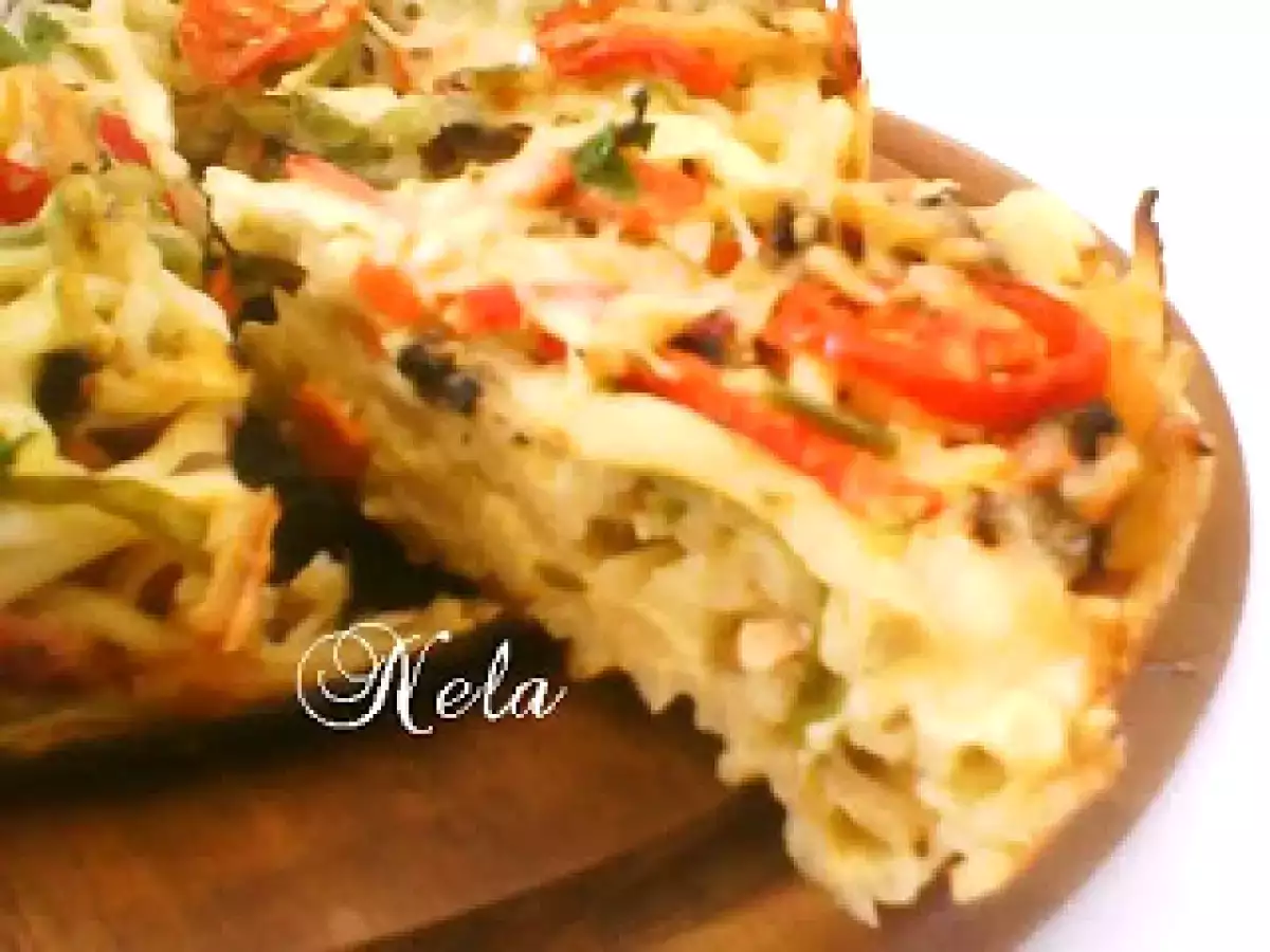 Budinca de paste cu legume - poza 3