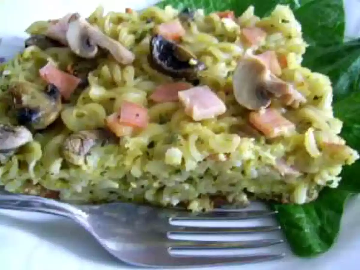 Budinca de paste cu sunca - poza 3