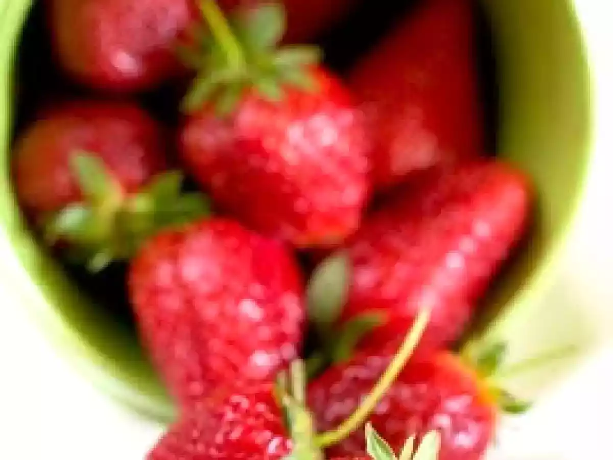 Budinca din branza cu capsuni - poza 2