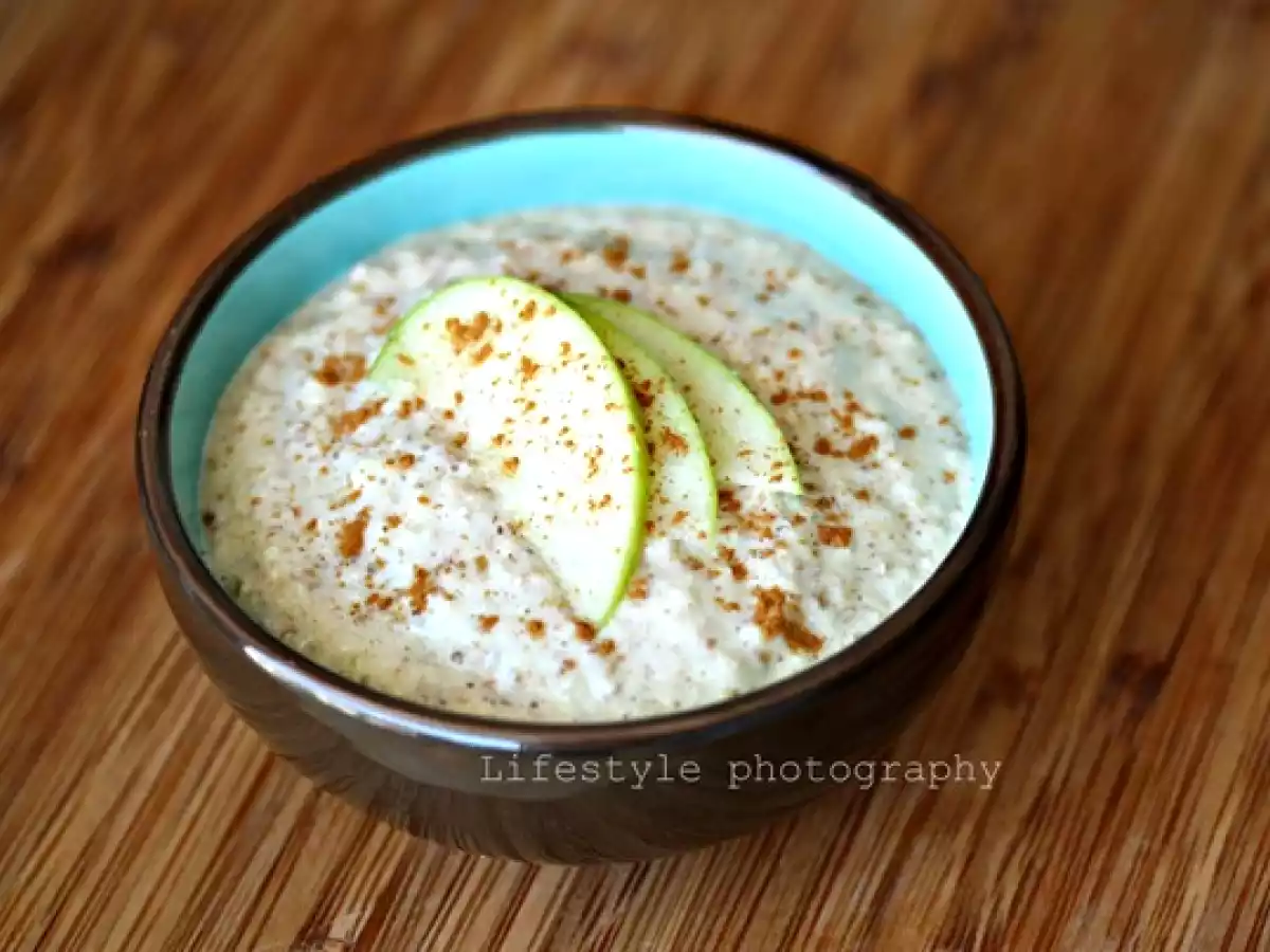 Budinca rece din fulgi de ovaz