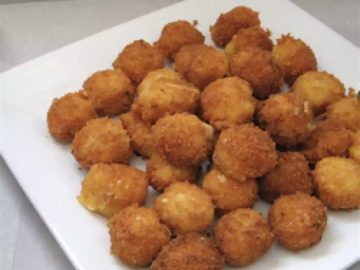 Bulete de cascaval (Bilute de branza de burduf)