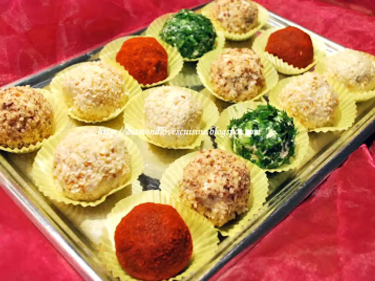 Bulete din crema de branza - aperitiv aspectuos si delicios! - poza 7