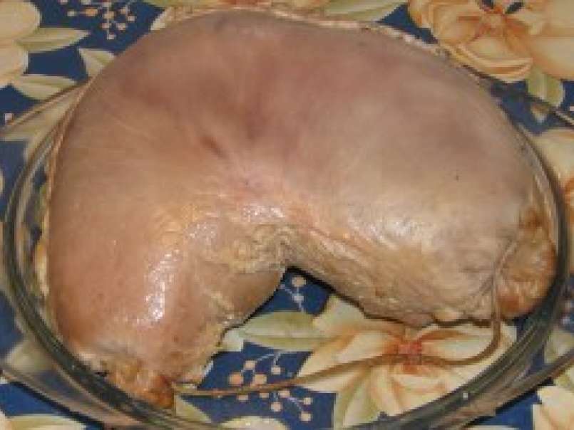 Burta de porc afumata cu varza murata si mamaliguta - poza 2